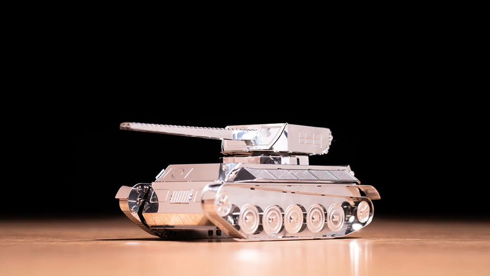 Колекційна модель Metal Time AMX-13/75 MT068 (World of Tanks) дизайн