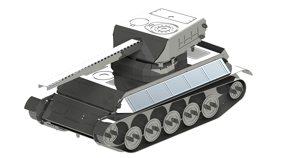 Колекційна модель Metal Time AMX-13/75 MT068 (World of Tanks) прототип