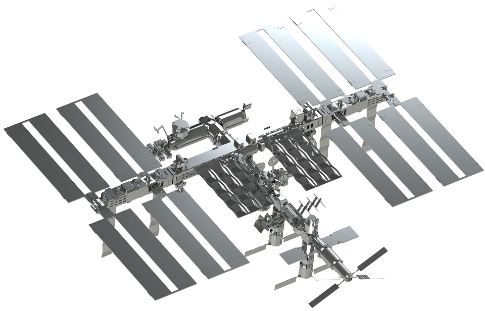 Коллекционная модель Metal Time Astronauts Lodge MT017 вид сверху