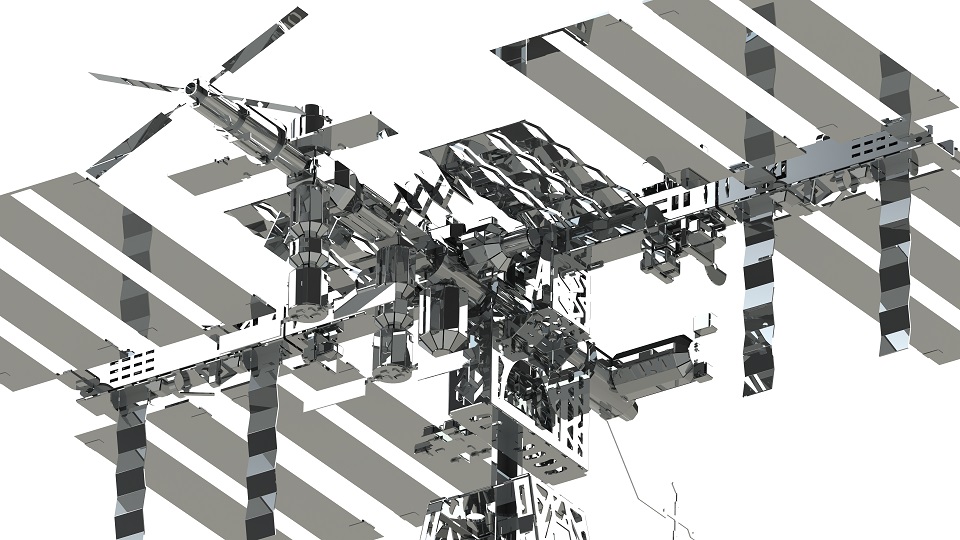 Коллекционная модель Metal Time Astronauts Lodge MT017 крупным планом