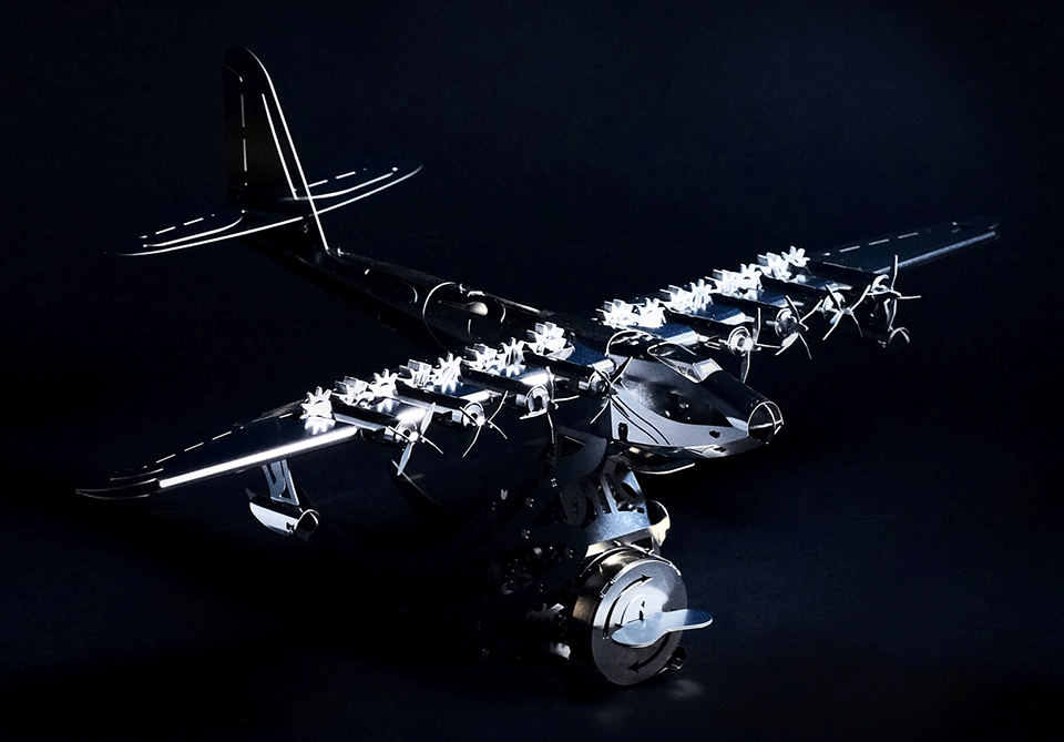 Metal Time Celestial Hercules Spruce Goose H-4 Aircraft MT100 механизмы