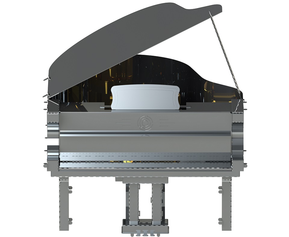 Колекційна модель Metal Time Grande Pianola MT011 лицьова сторона