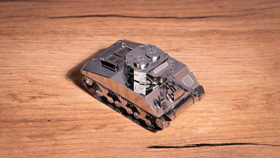 Колекційна модель Metal Time M4 Sherman MT070 (World of Tanks) вид зверху