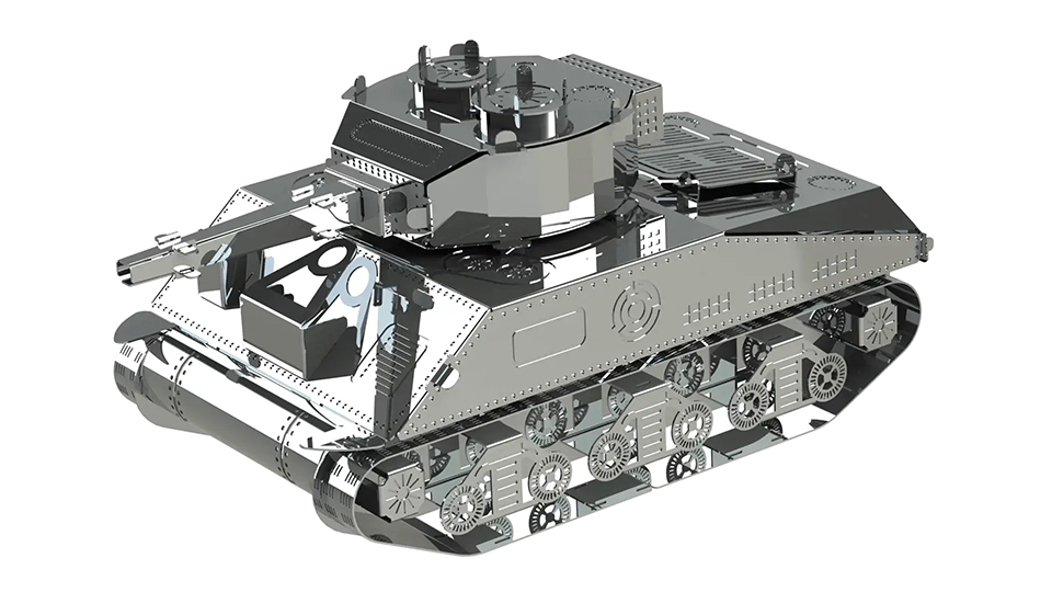 Колекційна модель Metal Time M4 Sherman MT070 (World of Tanks) прототип