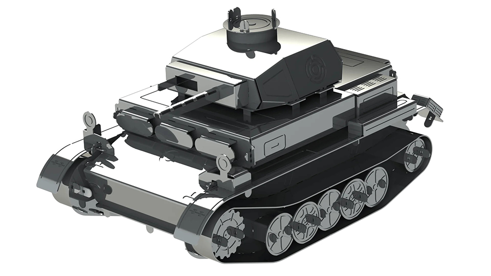 Metal Time Pz.Kpfw. II Ausf. G MT061 прототип
