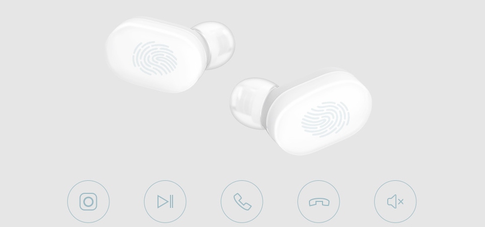 Xiaomi Mi AirDots Youth Edition сенсорне керування