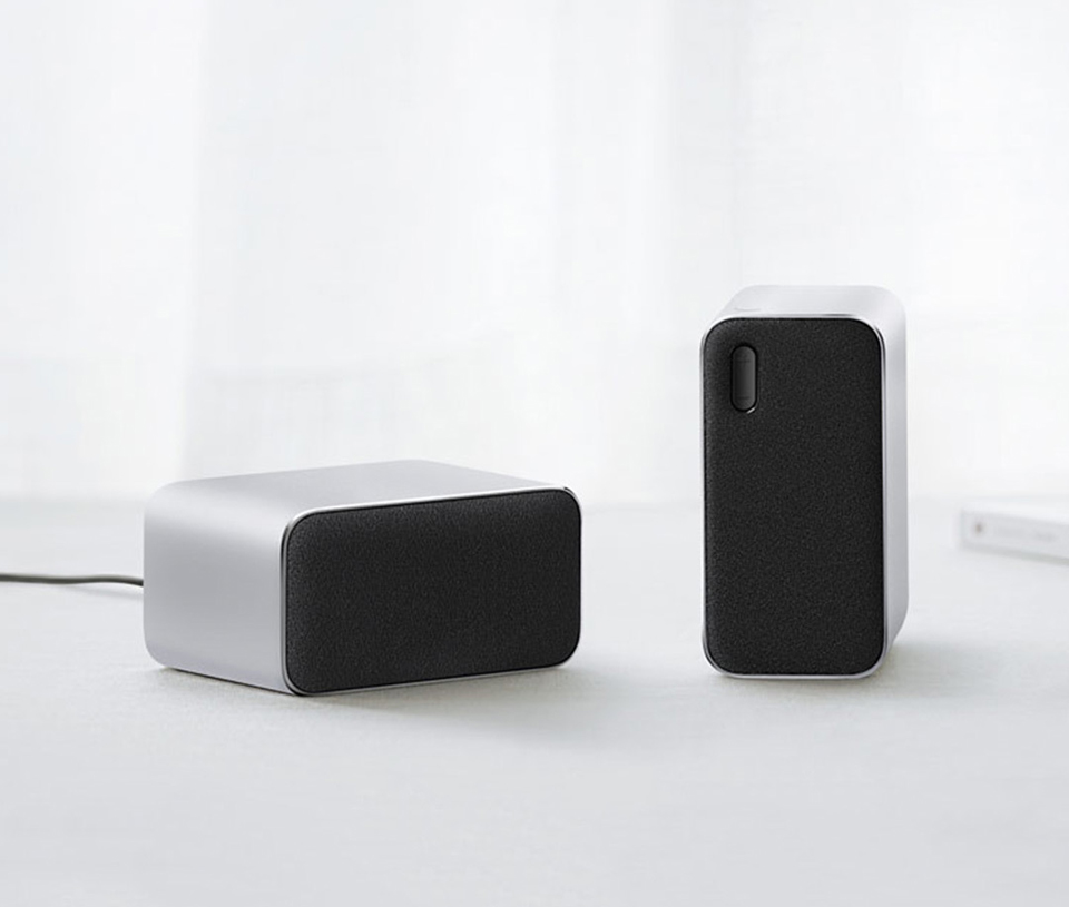 Аудіоколонки Mi Bluetooth Computer Speaker кнопка управління гучністю