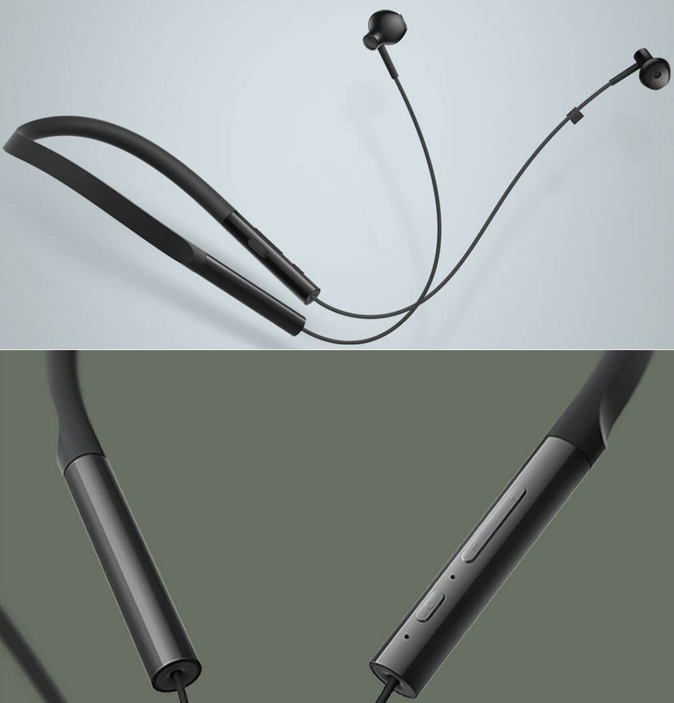 Навушники Mi Bluetooth Neckband Earphones Basic крупним планом