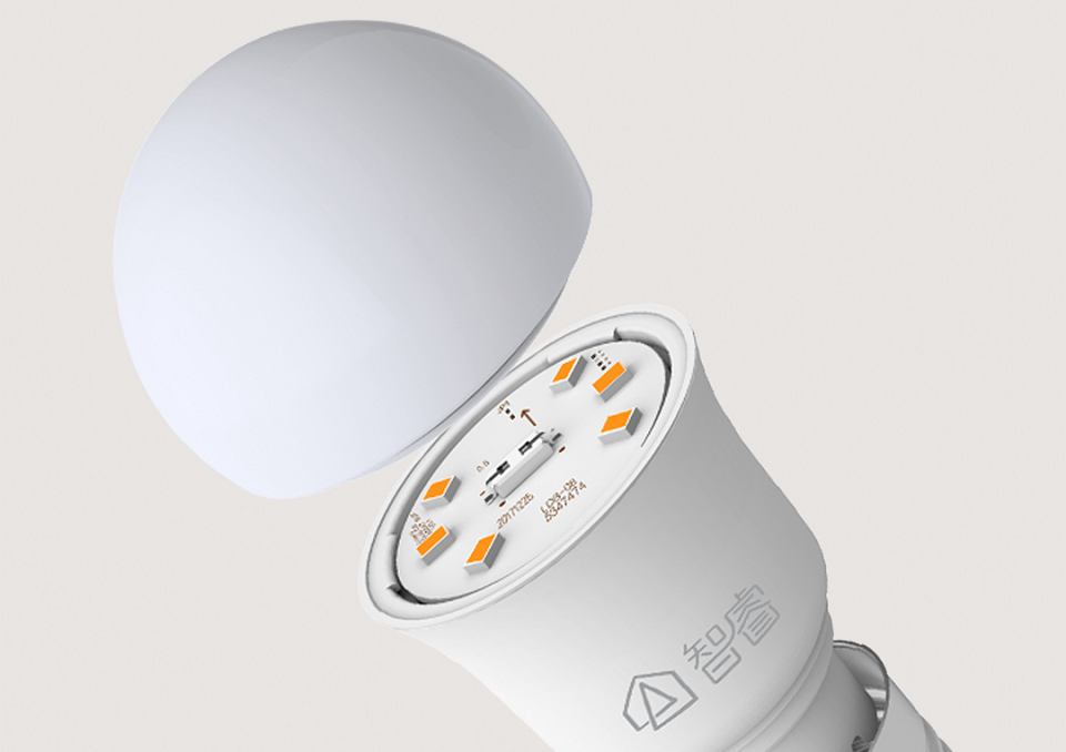 Лампа світлодіодна Mi Home Mijia 5W E27 6500K конструкція
