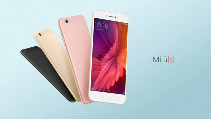 Xiaomi Mi5C  зовнішній вигляд та кольори