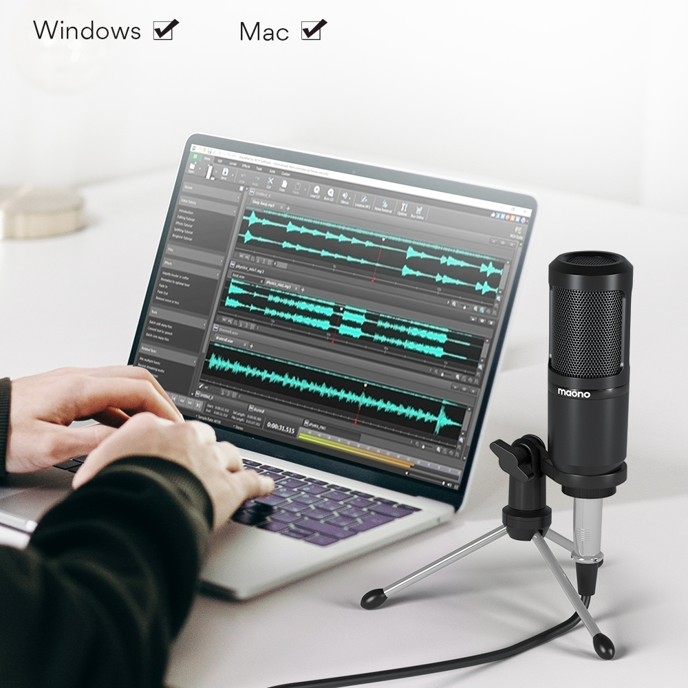 Мікрофон Maono AU-PM360TR для Windows та MAC комп'ютера