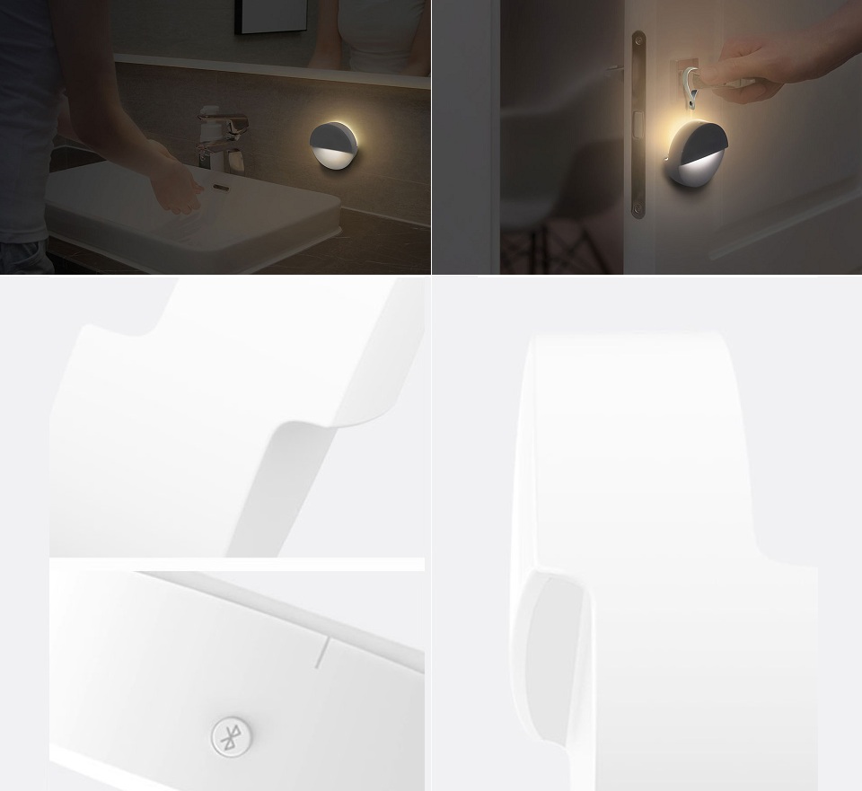 Нічна лампа Mijia Philips Bluetooth Night Light White елементи конструкції