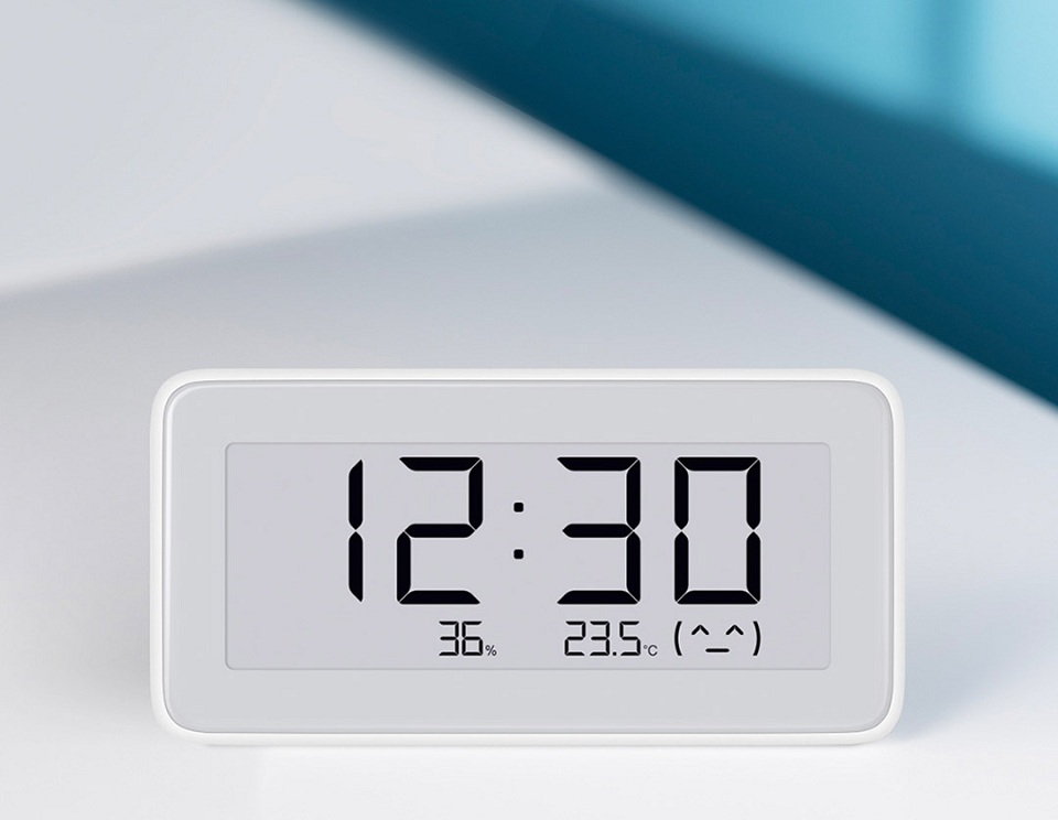 Часы Mijia Temperature And Humidity Electronic Watch LYWSD02MMC циферблат