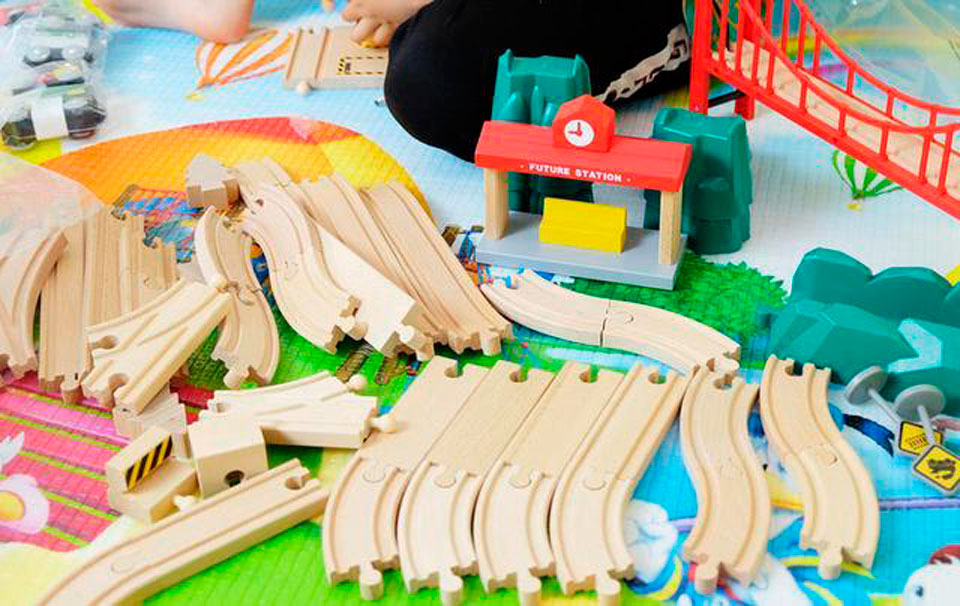Mitu Toy Train Set безпечні деталі