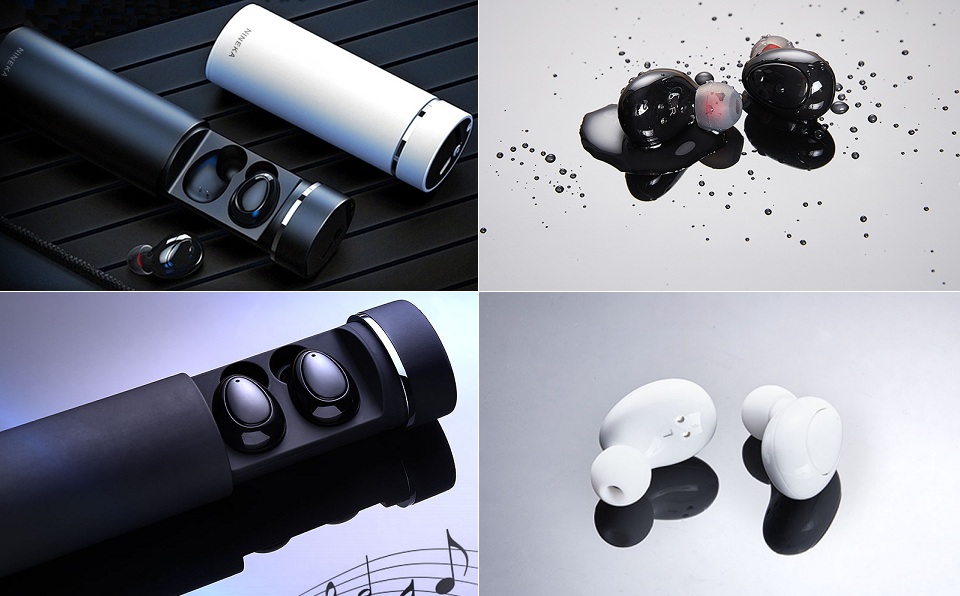 Бездротові навушники / гарнітура Nineka Bluetooth Earbud N1 елементи дизайну