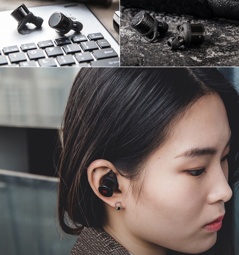 Бездротові навушники / гарнітура Nineka Bluetooth Earbud T1 в вусі