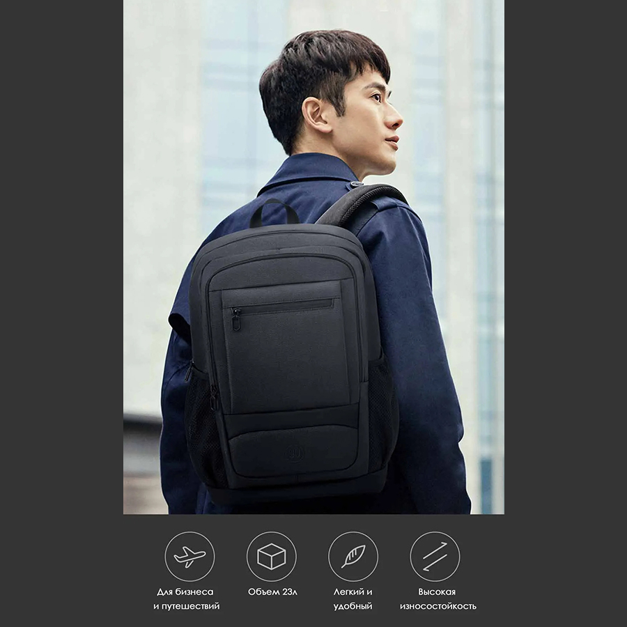 Xiaomi Ninetygo Large Capacity Business Travel Backpack  фото 1