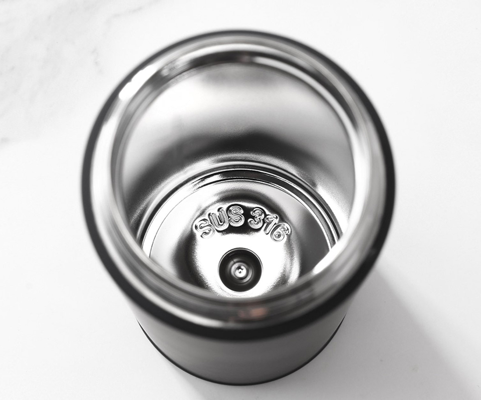 QUANGE Stainless vacuum cup with Display BW401 Matte 480ml фото 3
