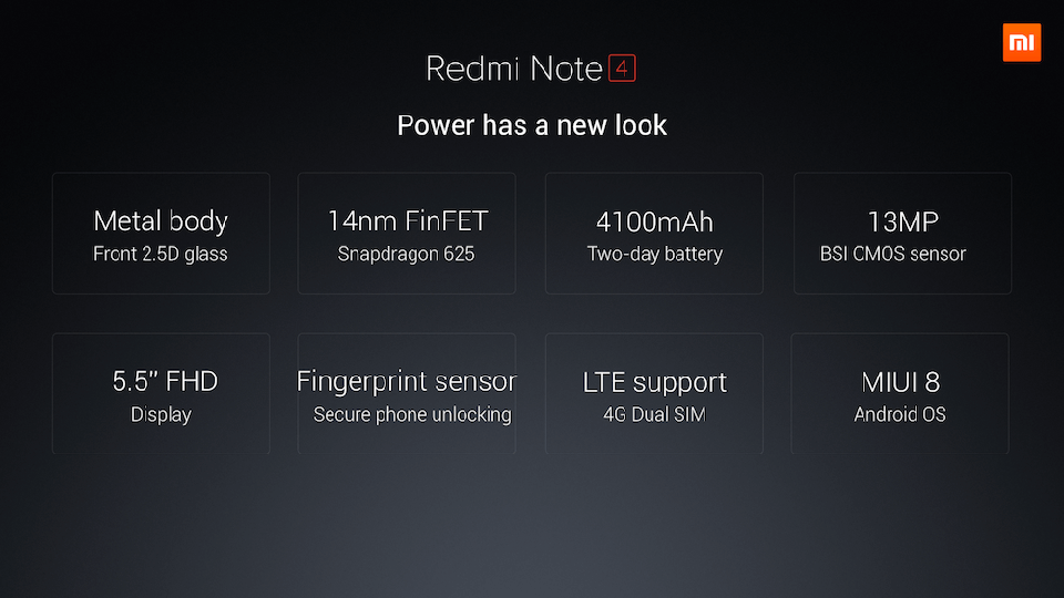 Xiaomi Redmi Note 4 Snapdragon 625 описание