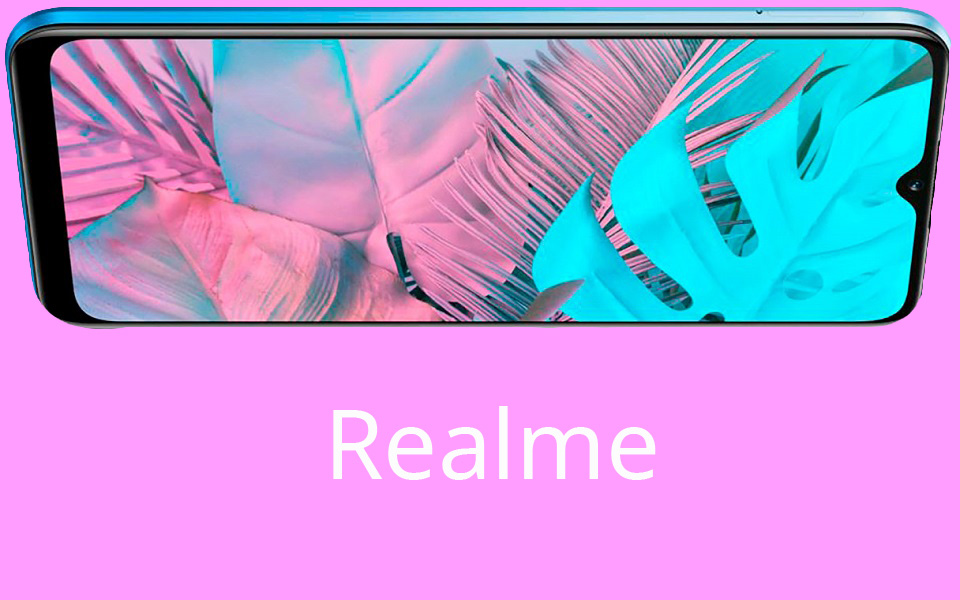 Смартфон Realme C25Y великий екран