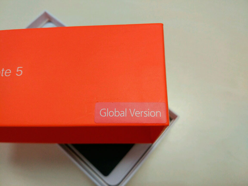 Redmi Note 5 коробка