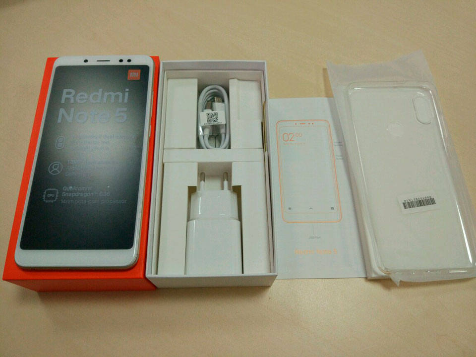 Redmi Note 5 комплектація