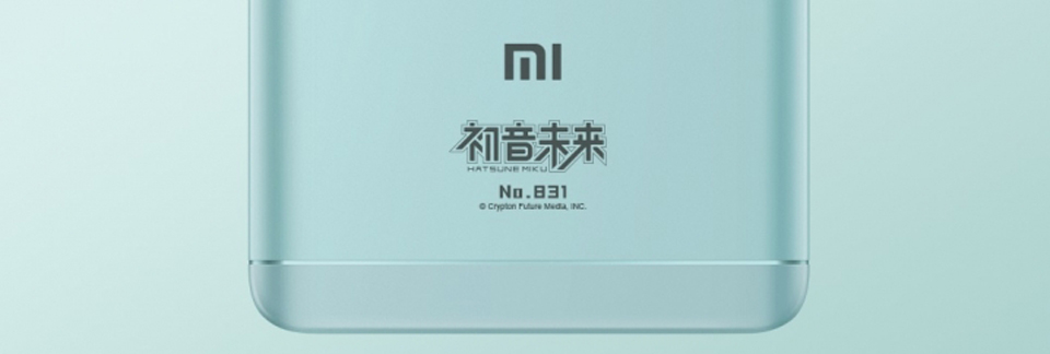 Redmi Note 4X з Міку Хацуне