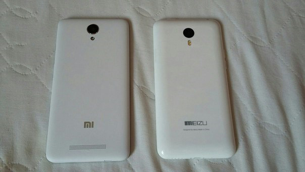 Xiaomi Redmi Note 2 и MEIZU