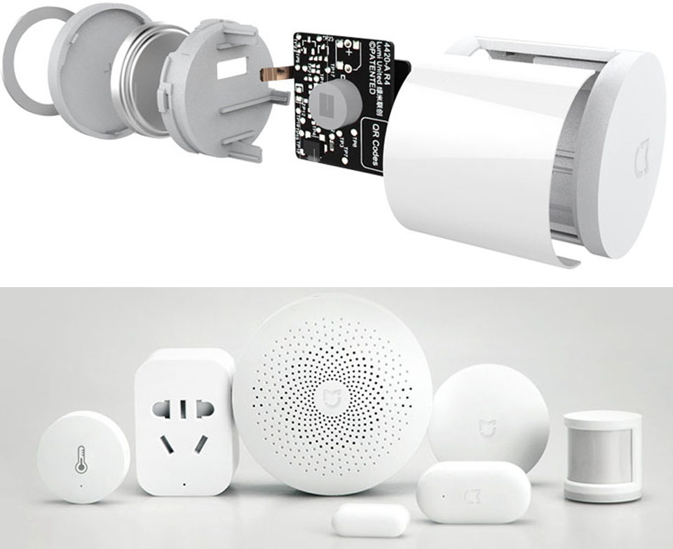 Датчик движения Smart Home Move Detector с гаджетами умного дома