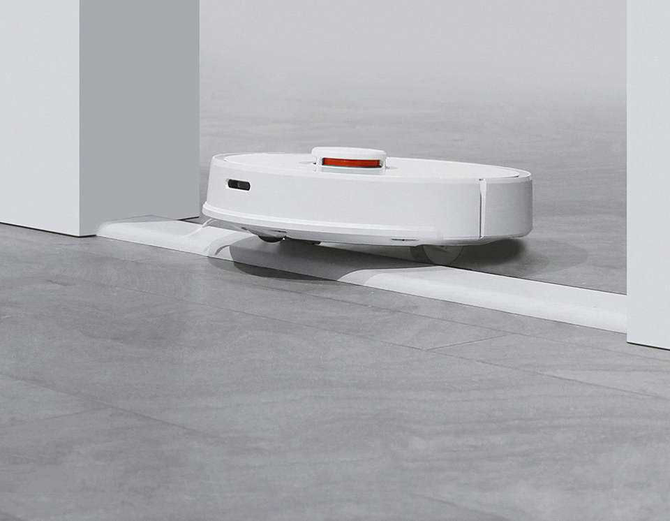 Робот пилосос миючий Roborock Xiaowa Vacuum Cleaner White E35 бар'єр