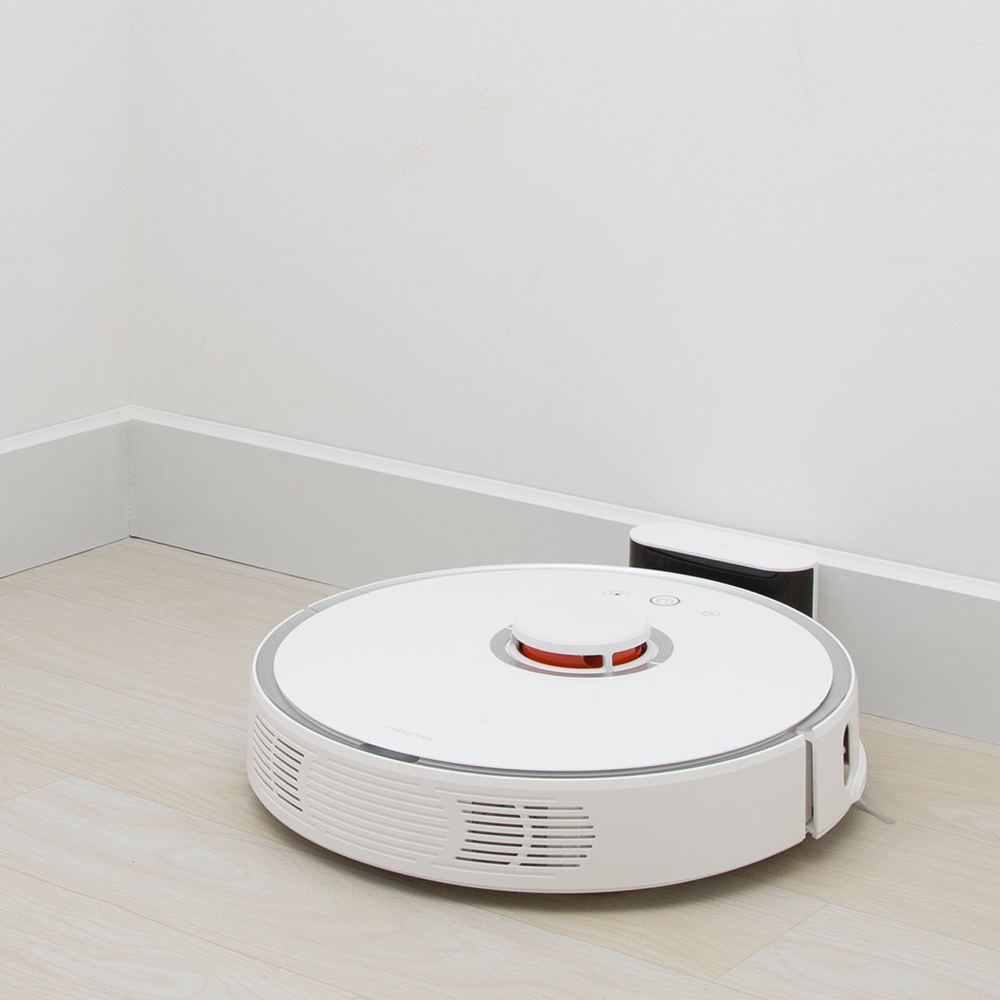 Робот пылесос моющий Roborock Xiaowa Vacuum Cleaner White E35 кнопки управления