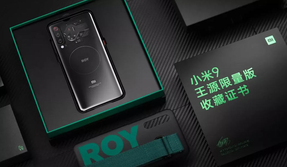 Mi 9 Roy Wang Yuan Edition спеціальне видання смартфона