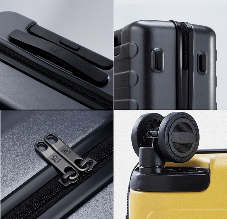 Валіза Xiaomi Runmi 90 Ninetygo Business Travel Luggage елементи дизайну