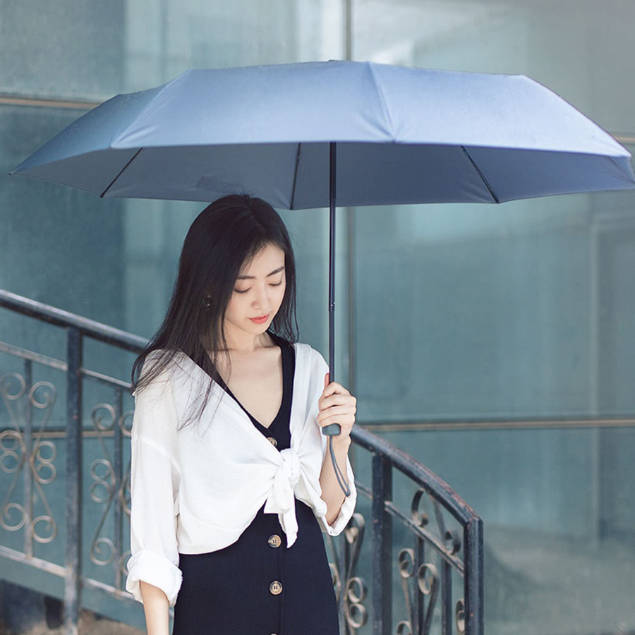 Xiaomi RunMi Super Portable Automatic Umbrella Checkered фото 3