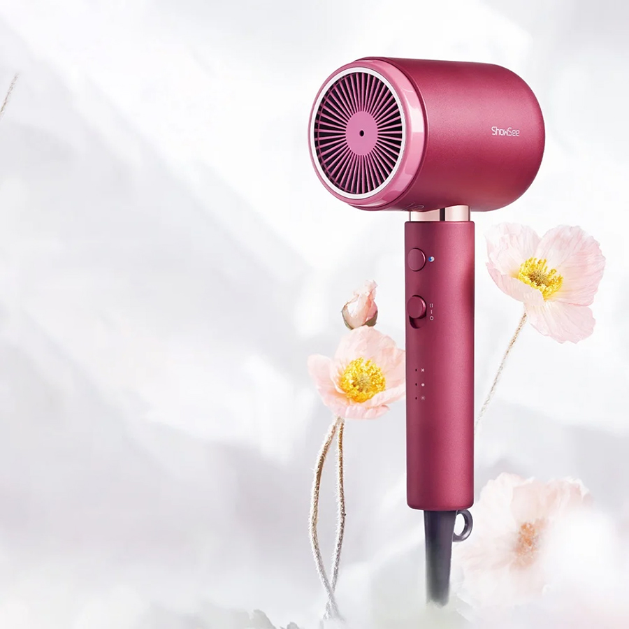 ShowSee Electric Hair Dryer Red A11-R фото 1