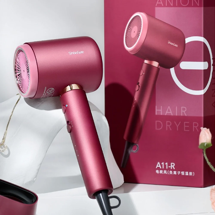 ShowSee Electric Hair Dryer Red A11-R фото 3
