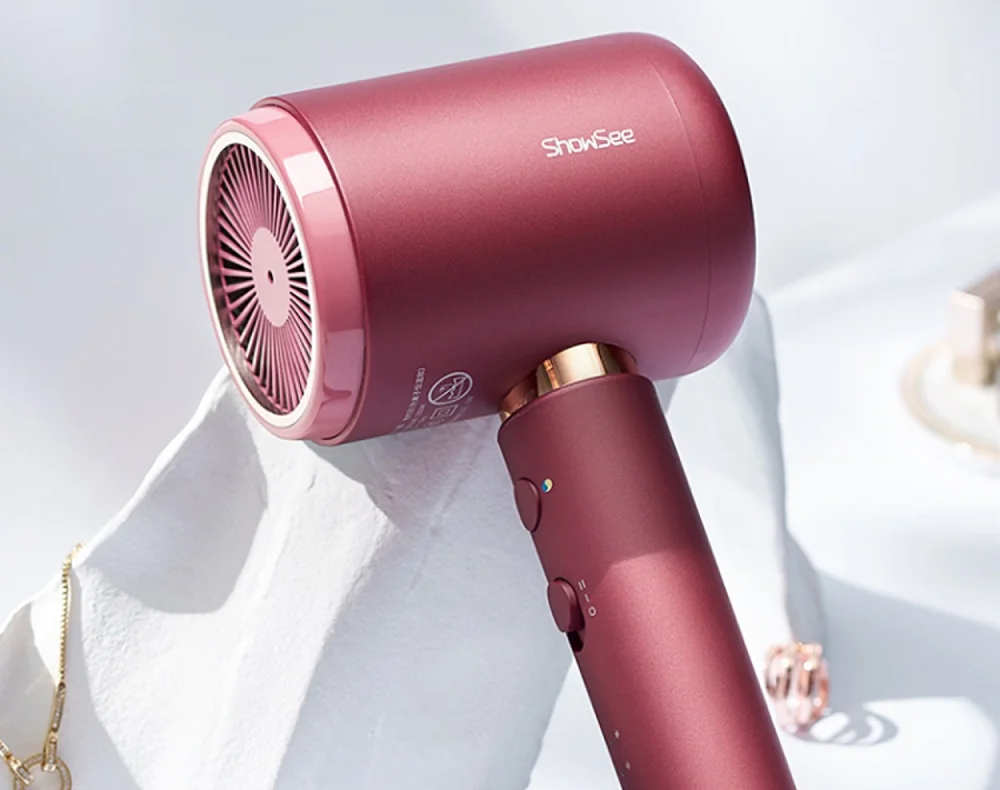 ShowSee Electric Hair Dryer Red A11-R фото 4