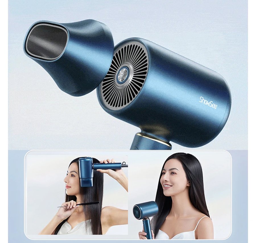 Xiaomi ShowSee Electric Hair Dryer VC200-B Blue фото 10