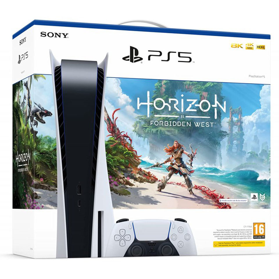 Игровая консоль Sony PlayStation 5 + Horizon Zero Dawn. Forbidden West упаковка