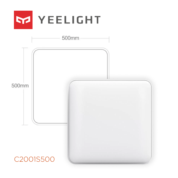 Размеры светильника Yeelight C2001S500 500mm YLXD038