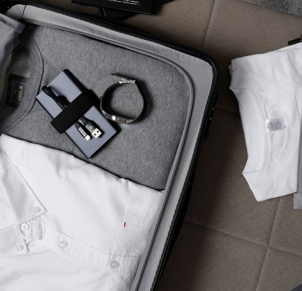 Чемодан Z Family Suitcase внутреннее содержимое