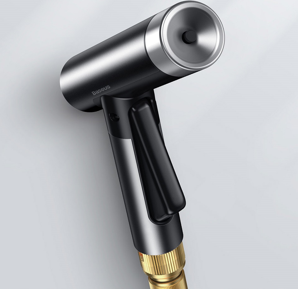 Телескопічний водяний пістолет зі шлангом для миття автомобіля Xiaomi Baseus (CRXC01-A01) крупним планом