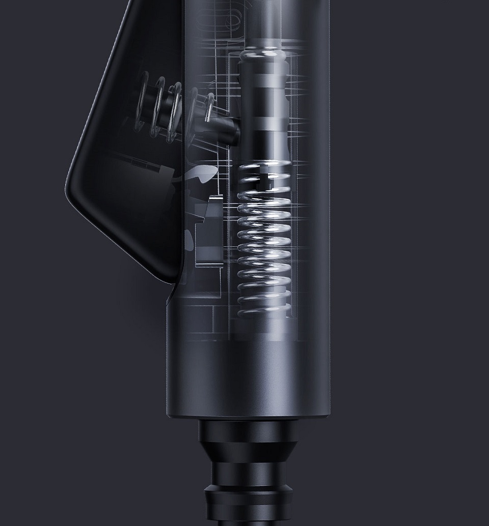Телескопічний водяний пістолет зі шлангом для миття автомобіля Xiaomi Baseus (CRXC01-A01) конструкція пристрою