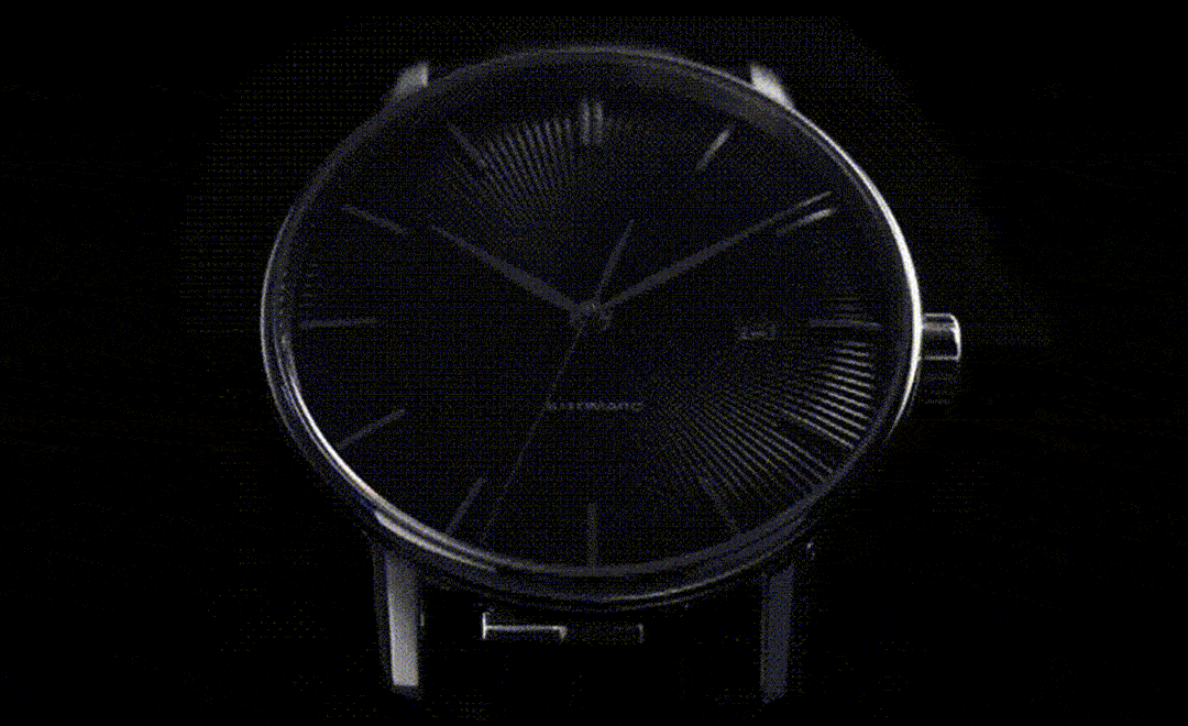 Часы TwentySeventeen Light mechanism watch Silver/Brown W001M уход в затемнение