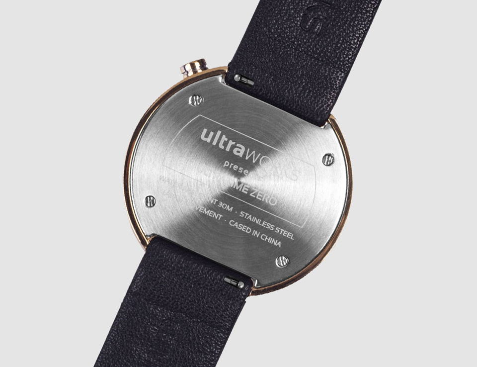 Кварцевые часы ULTRATIME ZERO Quartz watches водостойкость