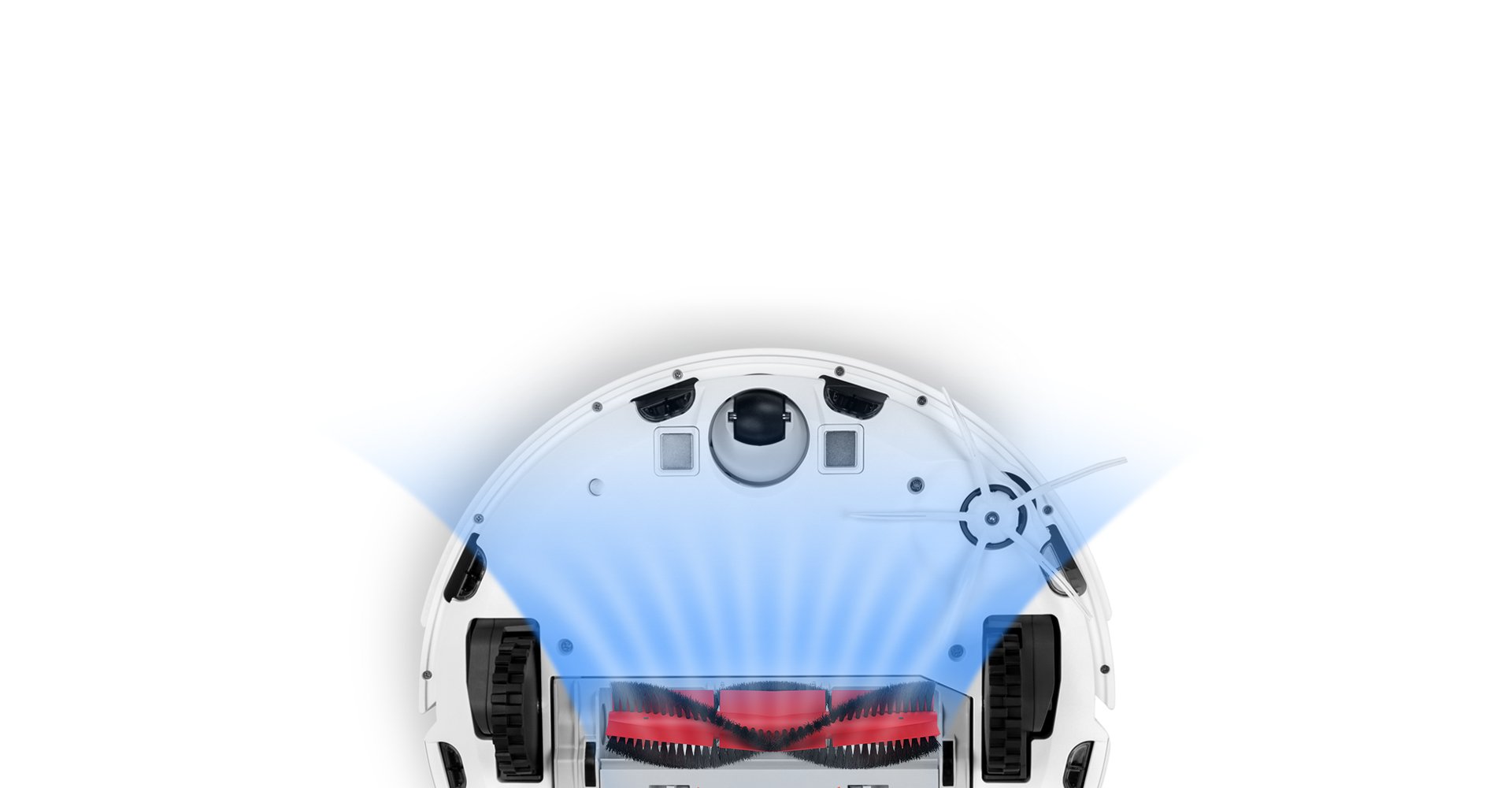 Робот-пилосос Roborock S6 Vacuum Cleaner White щітки