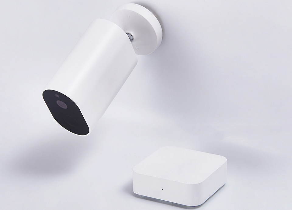 IP Камера Xiaobai Battery Version 1080P 120 ° AI Detection PIR Sensor IP65 White 2 пристрої комплекту