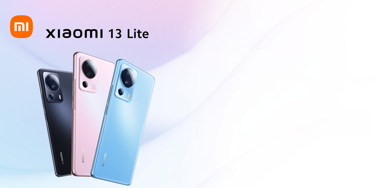Смартфоны Xiaomi 13 Lite во всех цветах