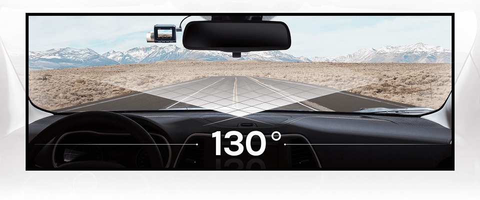 Автомобільний відеореєстратор Xiaomi 70mai Dash Cam Lite (MidriveD08) Global кут огляду