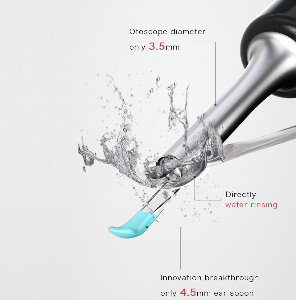 Розумна вушна паличка Xiaomi Bebird Smart Visual Ear Cleaner C3 наконечник